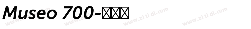 Museo 700字体转换